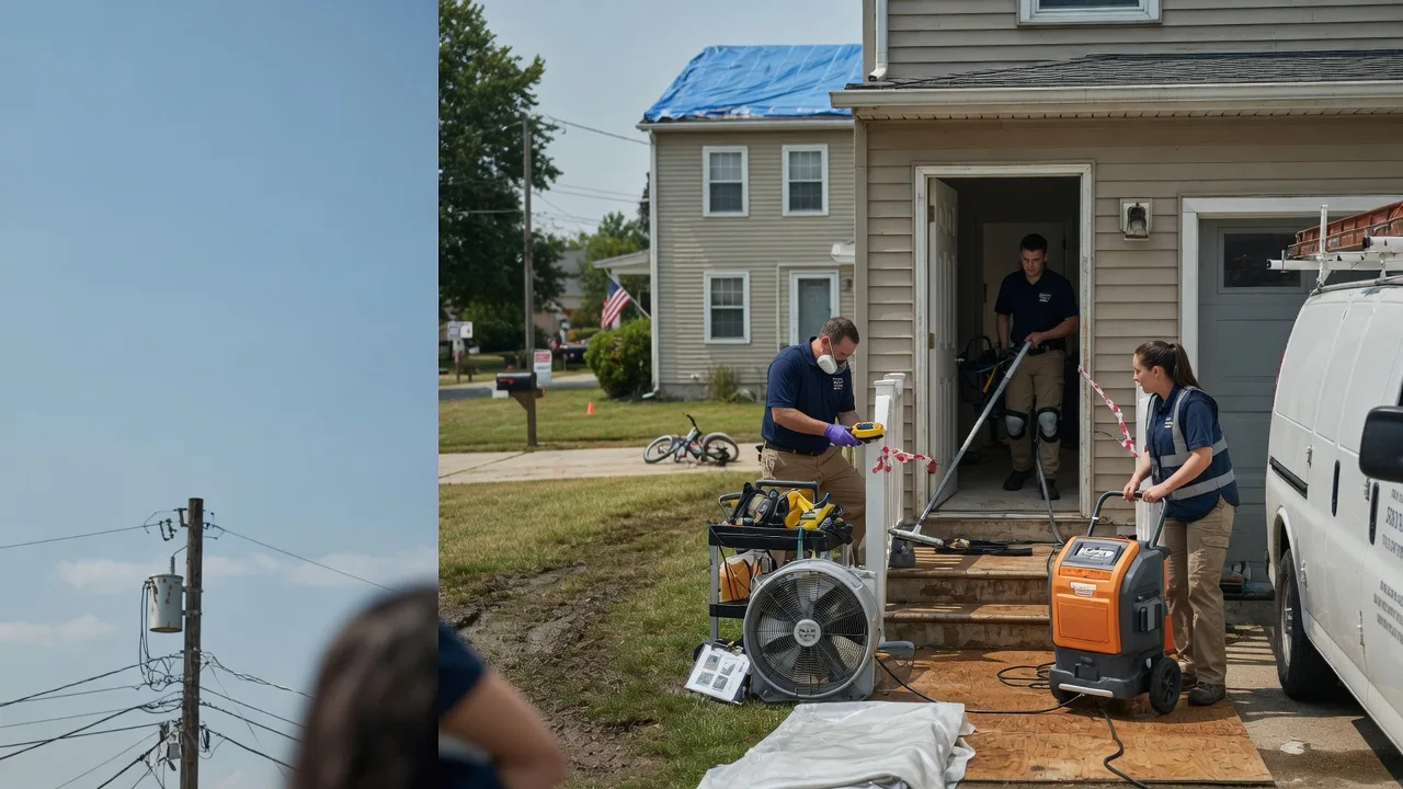 Water Damage Repair in North Matewan, WV near me